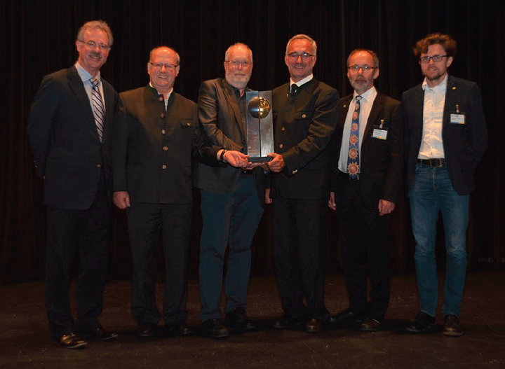 From left to right: Doug McClenahan, Rudolf Führer, Ken Guthrie, Andreas Werner, Werner Weiss, Christoph Brunner