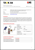 INFO Sheet A05: Reference System, Austria Solar Combisystem for single-family house