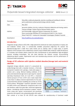 Polyamide based integrated storage collector