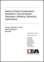 Report on Solar Combisystems Modelled in Task 26